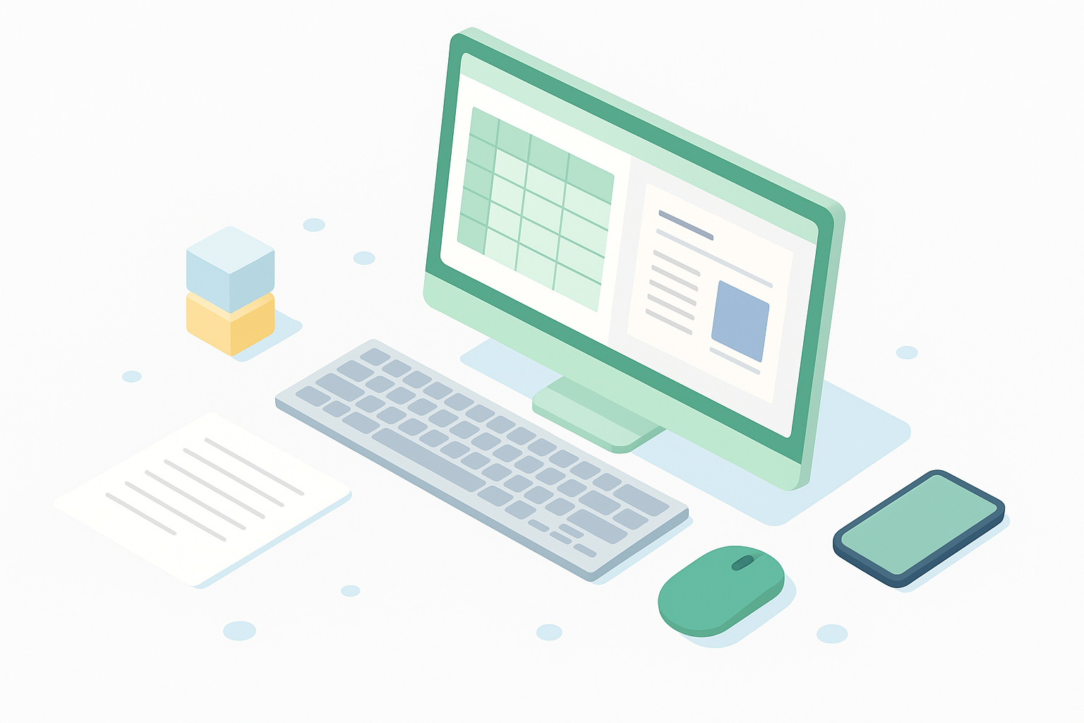 パソコンのイラスト